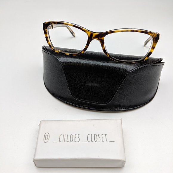 🕶️Tiffany&Co TF2074 Eyeglasses with Case /EUB345🕶️ - Picture 3 of 9